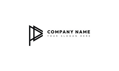 Letters PC Vector Monogram Logo Design