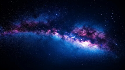 Fototapeta premium bright night sky, stars, space, subtle galaxys and cosmos.