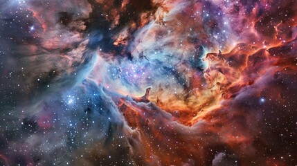 Fototapeta premium Cosmic Nebula