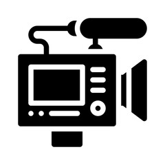 movie glyph icon