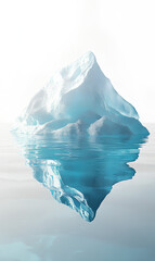 Obraz premium Iceberg Reflection