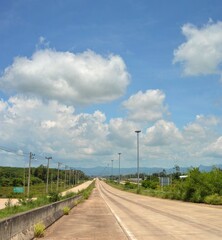 road in the countryside