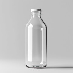 packaging mockup, glass bottle  for advertisement