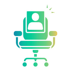 desk Gradient icon