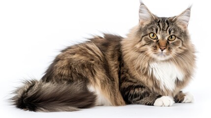 Maine Coon Cat Portrait