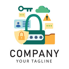 Cybersecurity illustration  