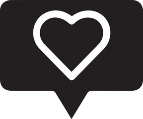 Love icon symbol vector image illustration
