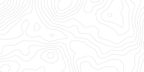 Modern design with White background with topographic wavy pattern, Topo map seamless wave topography map pattern camping grid cartography diagram black and white geometric carve wave line. 