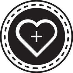 Obraz premium Love icon symbol vector image illustration 