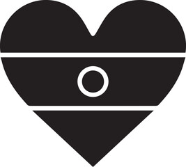Love icon symbol vector image illustration
