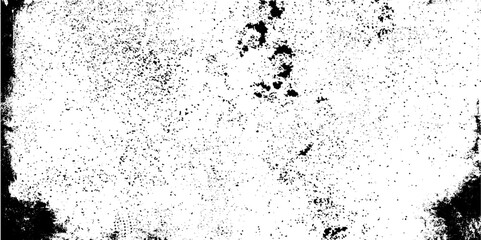 Black and white grunge urban texture vector with copy space., Abstract background. Monochrome texture.