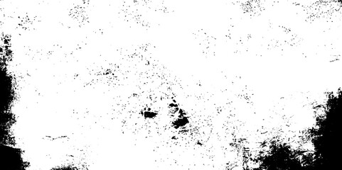 Obraz premium Black and white grunge urban texture vector with copy space., Image includes a effect the black and white tones.