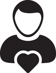 Love icon symbol vector image illustration
