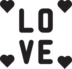 Love icon symbol vector image illustration

