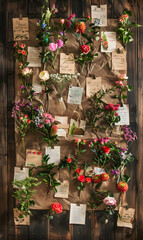 Naklejka premium Activities and culture for New Year and Christmas festivals in the form of graphic advertising background