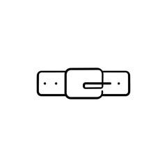 Belt Line Style Icon Design
