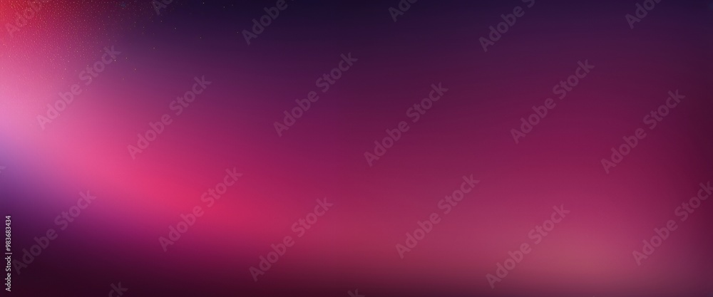 Poster Abstract purple and pink gradient background.