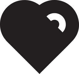 Love icon symbol vector image illustration
