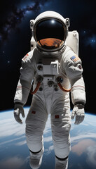 astronaut in space