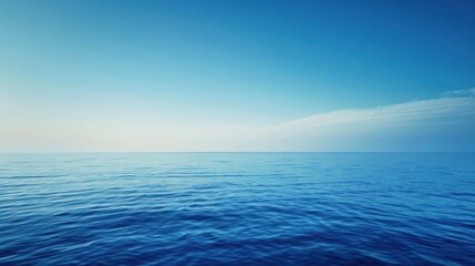 Fototapeta premium Tranquil Ocean Horizon