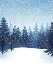 Fototapeta premium Christmas and New Year-themed graphic background