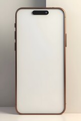 スマートフォンの画面が白い画像