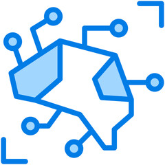 Fototapeta premium Artificial Inteligence Icon