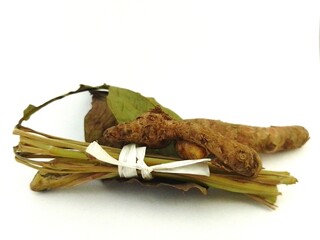 Isolated Object Traditional Indonesian Spices