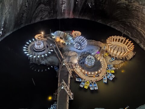 Turda Salt Mine ,Romania September  2024