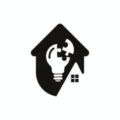 Idea Home Logo Design , Vector Design 