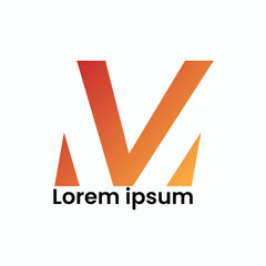M Logo Design, Vector Design