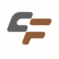 CF  Logo Design , Vector Design 
