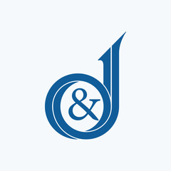 J&J logo Design, Vector Design 