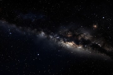 Fototapeta premium Sky with the Milky Way galaxy.