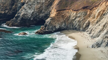 Obraz premium Secluded Beach Cove