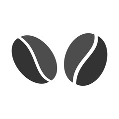  Black and White Coffee Bean Illustration. Simplistic illustration of two coffee beans in black and white. Perfect for coffee shop branding and minimalist designs.