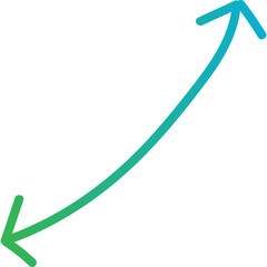 Single isolated icon with outline style icon on white background