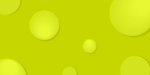 abstract 3D liquid fluid circles on green background. green gradient background with halftone texture vector illustration. banner template for poster flyer banner backdrop. cool fluid background
