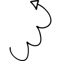 Single isolated icon with outline style icon on white background