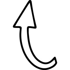 Single isolated icon with outline style icon on white background