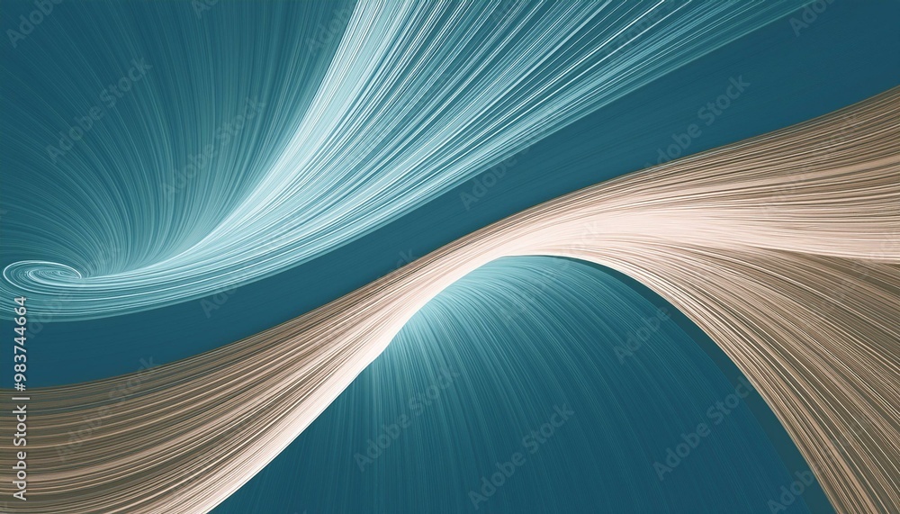 Poster curve light backgrounds pattern.