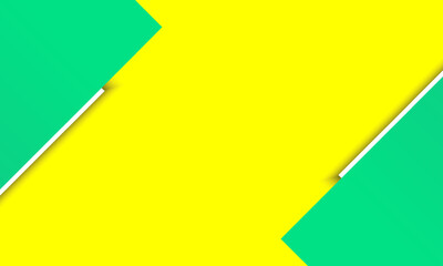 yellow gradient banner template with abstract geometric shape. paper color design. social media post banner template. Digital marketing background for Header, landing page, ads, invitation card
