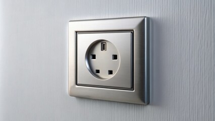 Electric charging socket with modern design, charging, electric, technology, plug, energy, power, outlet