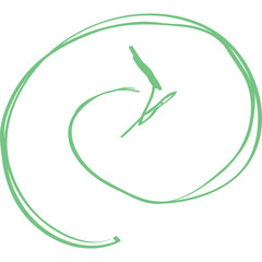 Single isolated icon with outline style icon on white background