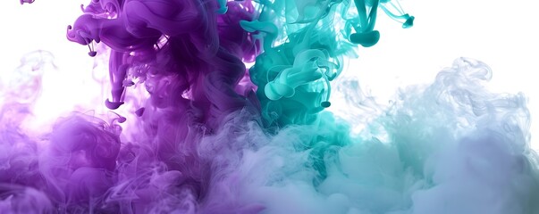 Embrace the modern aesthetic of ink patterns that dance gracefully on a pristine white background.Let the flowing ink guide you through a vibrant landscape of shapes and colors, all set on white. 