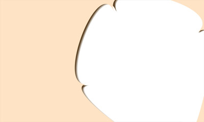 abstract banner template with geometric shape on beige background. sale banner template. promotion background. Minimalist social media post. design for advertising, web banner, flyer, brochure
