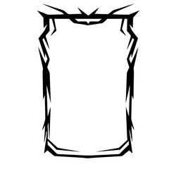 Frame Fill. Frame Border Halloween