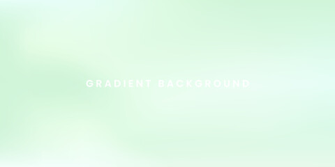 Obraz premium Green Mint Gradient background presentation template