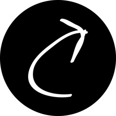 Single isolated icon with outline style icon on white background