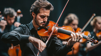 Violinist Performance.